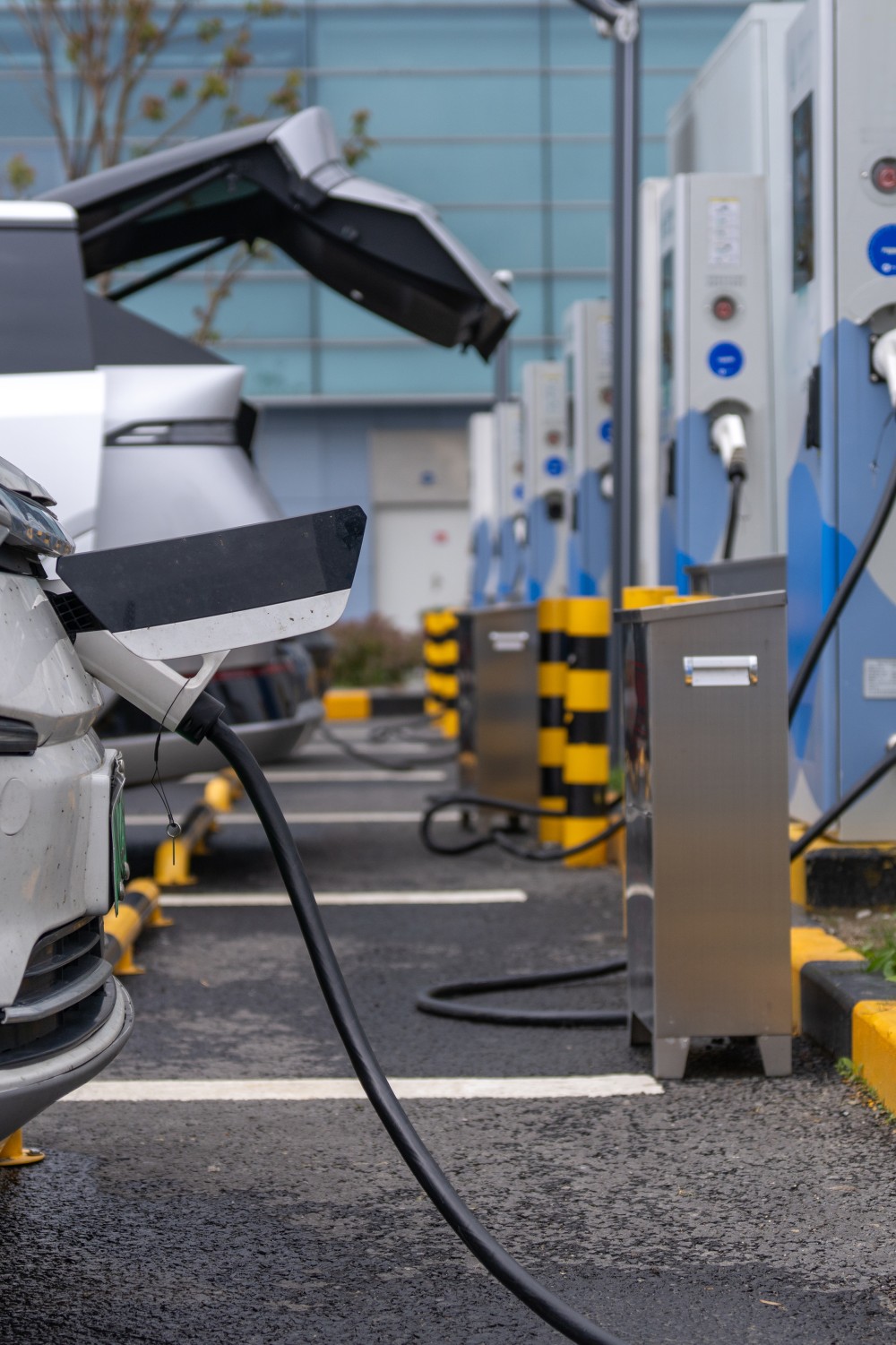 voiture électrique charging